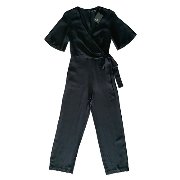 Massimo Dutti | wrap top jumpsuit - Picture 2 of 9